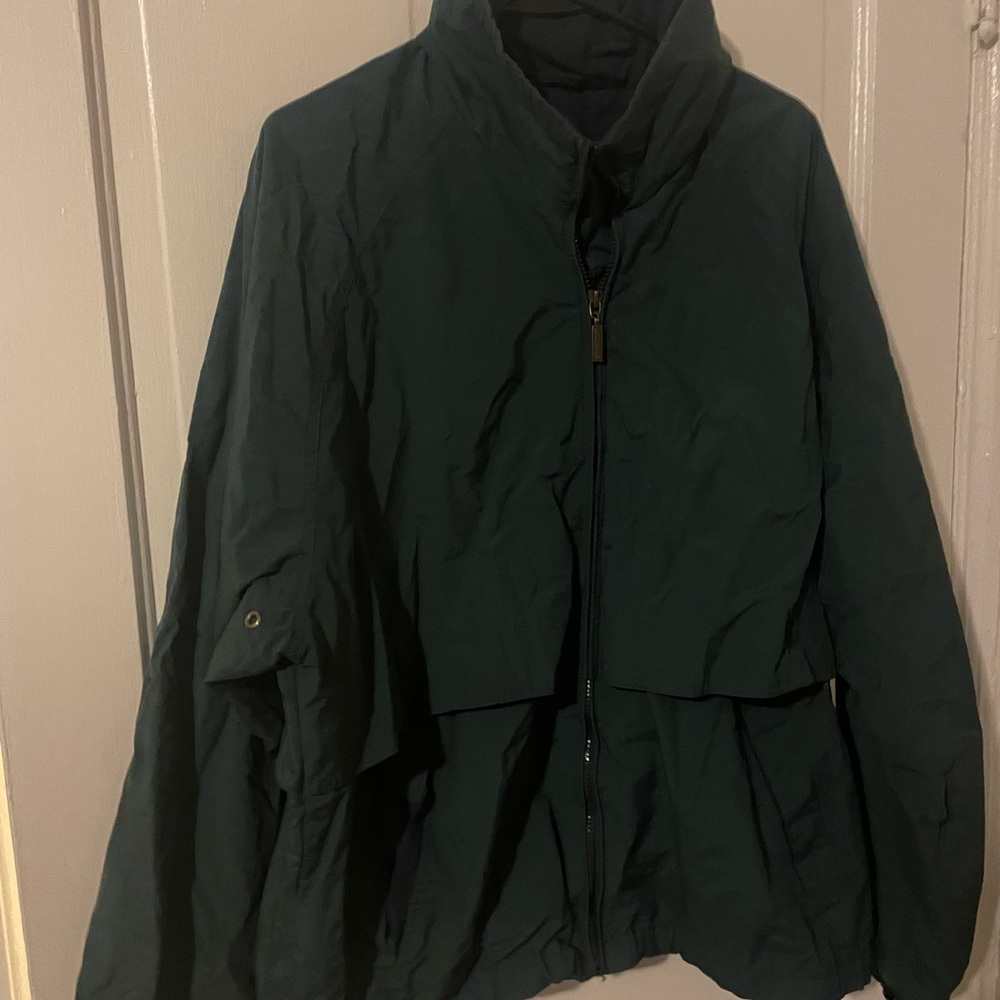 Dockers golf L green rain jacket